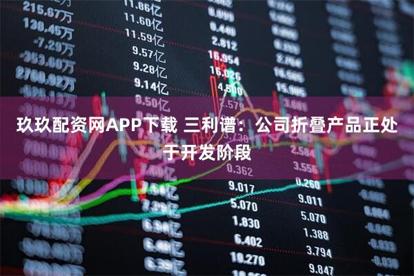 玖玖配资网APP下载 三利谱：公司折叠产品正处于开发阶段